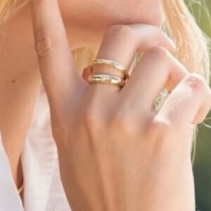 LOREN STEWART × CURATEUR Women’s Deux Open Band Ring Size 7